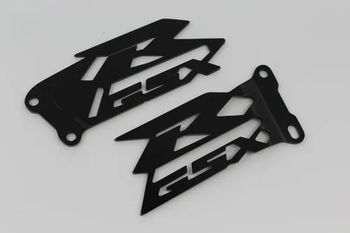 Vista 6 de Placas de Protección de Talonera Compatibles con Suzuki GSX-R 600/750 2006-2016, GSX-R 1000 2003-2016 (Negro)