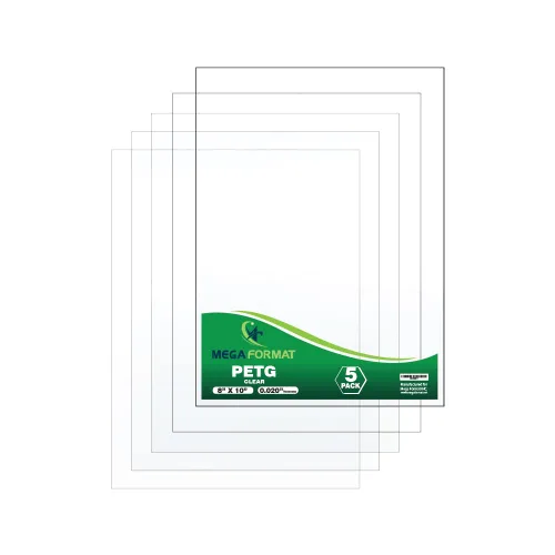 Vista 14 de Hoja de plástico transparente – Hoja de plexiglás transparente Panel de acrílico fino – Hoja de plástico flexible, reemplazo de vidrio para marco