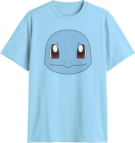 Vista 7 de Pokemon Big Face Charmander Pikachu Squirtle Bulbasaur Psyduck Snorlax Eevee - Camiseta para adulto