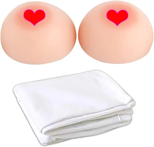 Vista 9 de Anime Funda para Almohada Dakimakra 150×50cm Fundas para Almohadas de Abrazo Relleno de Prótesis de Seno de Silicona, Suave, Forma Redonda