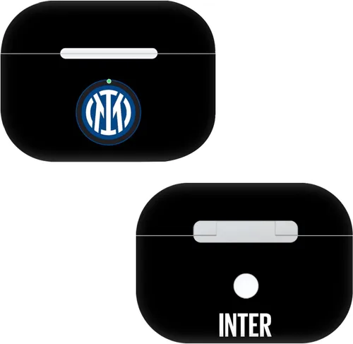 Vista 7 de Head Case Designs Calcomanía de vinilo con licencia oficial de la bandera del Inter Milán, compatible con Apple AirPods Pro