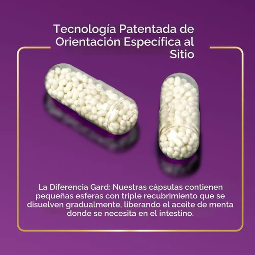 Vista 3 de FDgard Suplemento para la salud intestinal, indigestión, náuseas e hinchazón, malestar estomacal, 36 cápsulas Indigestión, Náuseas e hinchazón