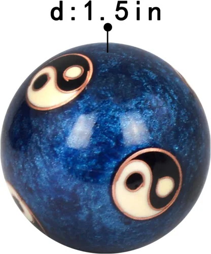 Vista 8 de Feng Shui Health Exersice - Bolas de alivio de estrés (1.5 in)