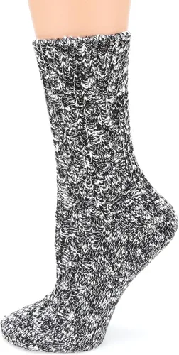Vista 2 de Mirmaru - Calcetines de invierno para mujer, 4 pares de mezcla de lana y algodón
