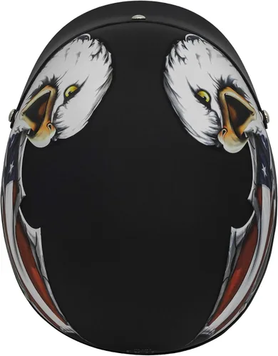 Vista 5 de VCAN Cruiser Patriotic Eagle USA Graphics - Casco para motocicleta