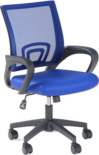 Vista 13 de OS MOTOR Silla de oficina en casa, silla de escritorio ergonómica de malla Negro