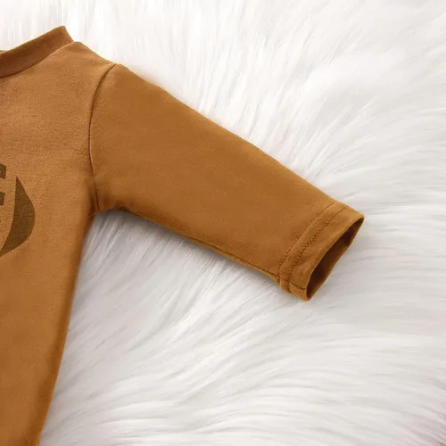 Vista 5 de Conjunto de pantalón con cordón y cordón para bebés y niñas, para otoño y otoño