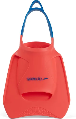 Vista 2 de Speedo 808766F960S Biofuse Fitness Fin Fluro Tangerine/Pool Azul/Blue Flame S