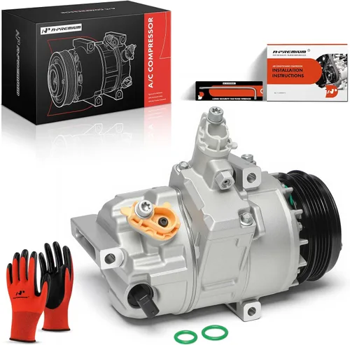 Vista 10 de A-Premium Compresor de aire acondicionado AC con embrague Compatible con Ford Transit-150, Transit-250, Transit-350, Transit-350 HD, 2020 2021