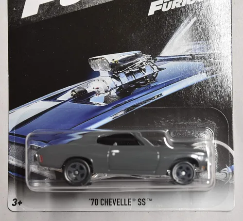 Vista 2 de Hot Wheels '70 Chevelle SS 2/6, gris