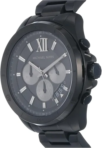 Vista 2 de Michael Kors Brecken - Reloj de cuarzo para hombre con correa de acero inoxidable