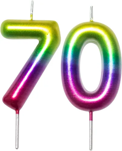 Vista 313 de DERVENTA Vela con números de 2.36 pulgadas, decoración perfecta para cumpleaños, brunch, postre, pastel, 1 pieza (número 0 rosa)