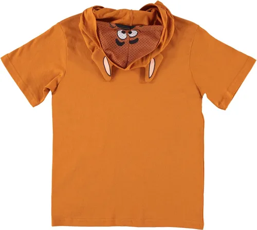 Vista 2 de Scooby-Doo Camisa de disfraz para niños, Shaggy, Velma Tee Mystery Machine Van Disfraz con capucha para cosplay