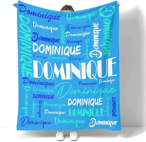 Vista 20 de Dr.TOUGH Mantas personalizadas para niños y adultos, mantas personalizadas con nombre para niños y niñas, manta personalizada con nombre