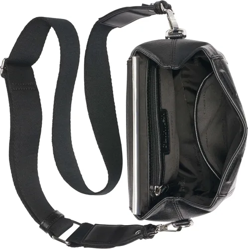 Vista 4 de Calvin Klein Mini bolso cruzado de cúpula organizacional Perry