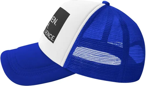 Vista 3 de YVNUM Men Women Baseball Hat Adjustable Aunt The Women The Myth The Bad Influence Mesh Trucker Cap Low Profile Dad Hat