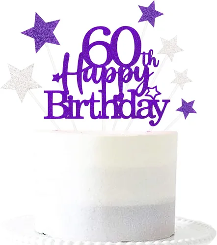 Vista 35 de Decoración brillante para tarta de primer cumpleaños feliz con estrella, adornos personalizados para tarta de 1 cumpleaños, decoraciones de fiesta