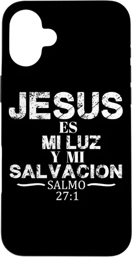 Vista 23 de Salmo Jesus ES Mi Luz Biblia Cristiana - Carcasa para iPhone 17