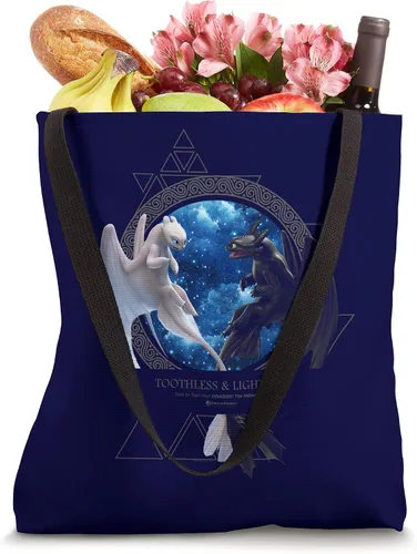 Vista 4 de How to Train Your Dragon 3 Bolsa de mano sin dientes y Lightfury