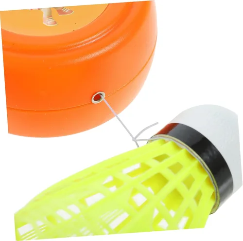 Vista 6 de 1 Unidades Entrenador de Tenis Rebotador Pelotas Bádminton Shuttlecock Máquina para un solo jugador Equipo de entrenamiento de bádminton portátil