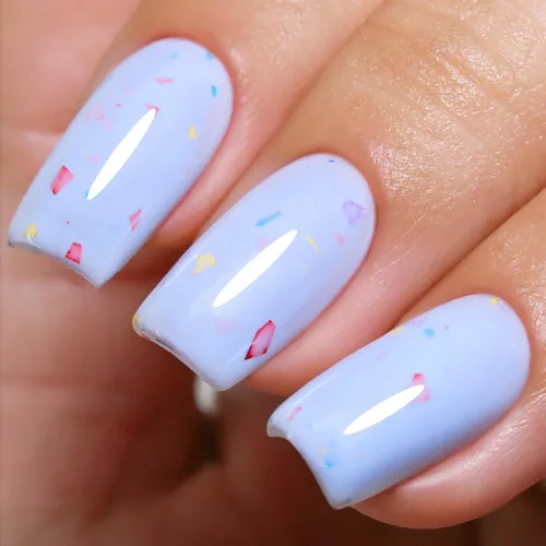 Vista 39 de Esmalte de Uñas en Gel con Purpurina, Esmalte de Uñas en Gel con Purpurina Rojo Sangre Brillante con Destellos, Esmalte de Uñas en Gel con Purpurina
