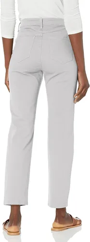 Vista 2 de Gloria Vanderbilt Amanda Classic Pantalón de mezclilla cónico para mujer, Ópalo gris, 20 talla extra