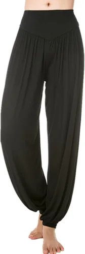 Vista 63 de Pantalones de algodón para mujer, elásticos, suaves, para yoga, deportes