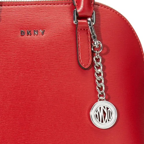 Vista 3 de DKNY Bryant Dome Satchel, Rojo Brillante