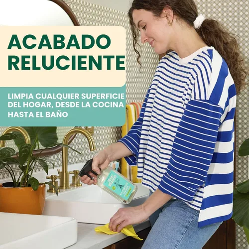 Vista 6 de Aunt Fannie´s - Vinagre de limpieza multiusos, 16.9 onzas / 500 ml.; limpiador multiusos en espray para superficies