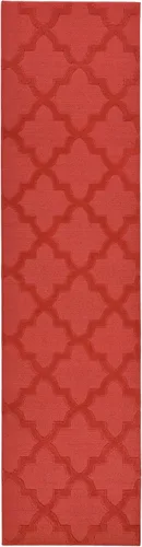 Vista 60 de Alfombra de Área Garland Rug Quatro Negra de 3' x 5' con Diseño de Enrejado Cut-Loop - Suave, Cómoda, Elegante y Económica en un Hermoso Color Negro
