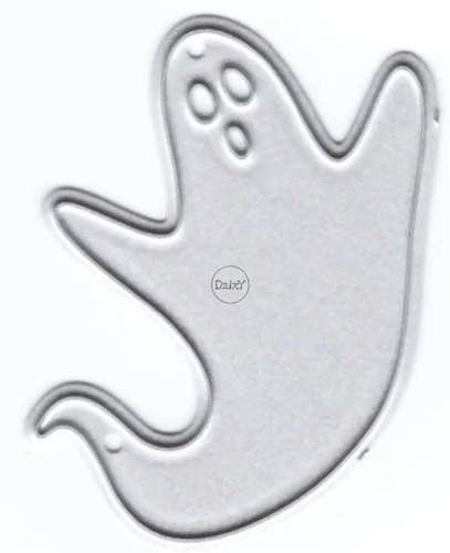 Vista 23 de DzIxY Juego de troqueles de metal fantasma de calabazas de Halloween para hacer tarjetas, juegos de troqueles de papel para grabar, plantillas