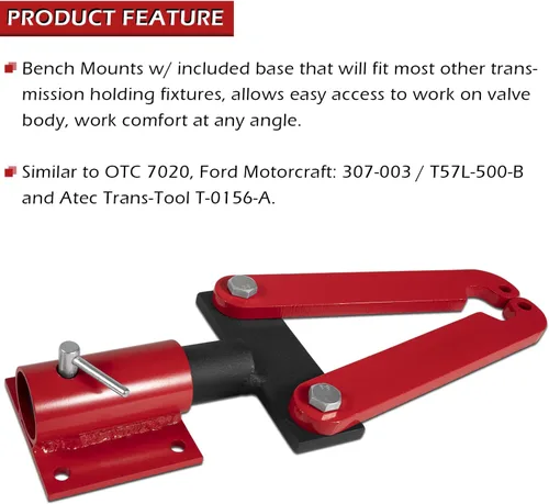 Vista 7 de T-0156-A Herramienta de fijación de transmisión/motor pequeño resistente con base para Ford/Chrysler