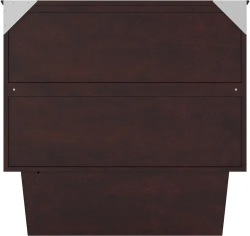 Vista 17 de Atlantic Furniture Nantucket Murphy - Cómoda de cama con estación de carga y colchón, individual, expreso, modelo: AC592141 Espresso