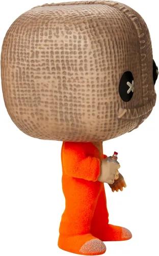 Vista 3 de Funko Figura Spirit Halloween Trick 'r Treat Sam with Razor Flocked POP! Horror Collectible