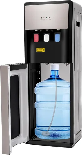 Vista 11 de Bacocoo Dispensador de agua de carga inferior, dispensador de agua caliente y fría y a temperatura ambiente, 3 ajustes de temperatura, diseño