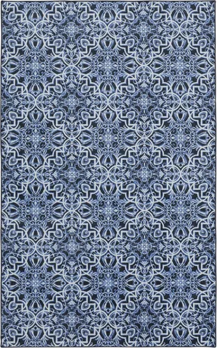 Vista 9 de Mohawk Home Amstel Alfombra geométrica marrón (5' X 8')