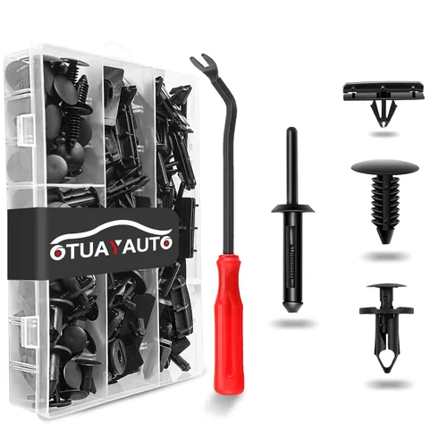 Vista 18 de OTUAYAUTO Kit surtido de clips de retención de línea de combustible de 70 piezas, clips de línea de transmisión y refrigerante, 3/8 y 5/16