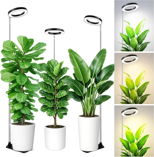 Vista 14 de Luces de cultivo para plantas de interior, luz de espectro completo de 6.3