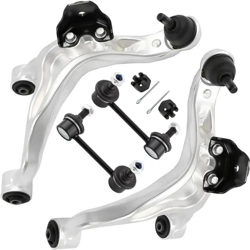 Vista 86 de Detroit Axle - Ejes de eje CV delantero izquierdo y derecho + Reemplazo de juntas esféricas de brazos de control inferiores delanteros para Ford