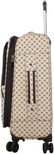 Vista 4 de Steve Madden Equipaje de diseñador, Marrón nobleBronceado, Bolsa de mano con ruedas giratorias