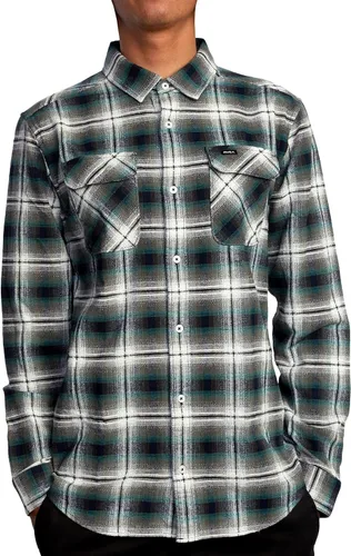 Vista 5 de RVCA Men's Standard Fit Long Sleeve Button Up Flannel Shirt