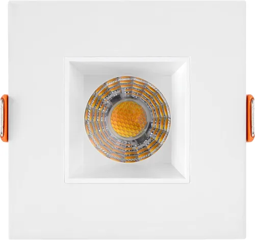 Vista 2 de Maxxima Downlight LED empotrado antideslumbrante de 2", blanco, 500 lúmenes