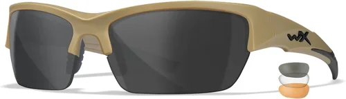 Vista 7 de Wiley X WX Valor Tactical Sunglasses, Safety Glasses UV Eye Protection