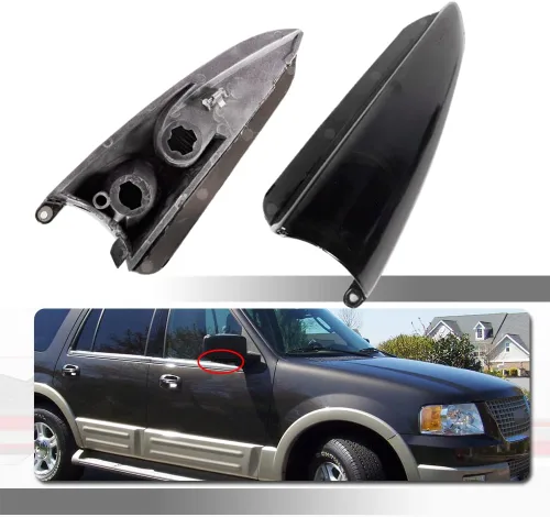 Vista 7 de Compatible con Ford Expedition Lincoln Navigator 2003 2004 2005 2006 Carcasas de Luz de Espejo Lateral de Repuesto Lente Ámbar OEM 2L7Z-13B374-AA