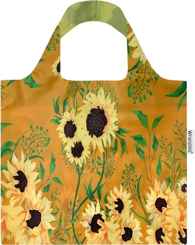 Vista 14 de allydrew Allybag - Bolsa de comestibles plegable y ligera, reutilizable, Abrtract 1