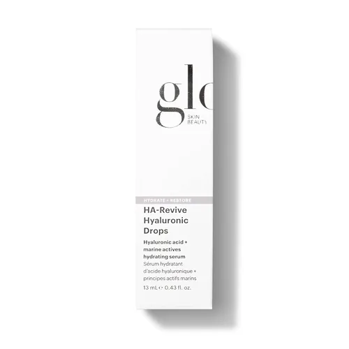 Vista 4 de Glo Skin Beauty HA-Revive Gotas hialurónicas, tamaño de viaje, suero hidratante, aumenta los niveles de humedad para una piel refrescante y radiante