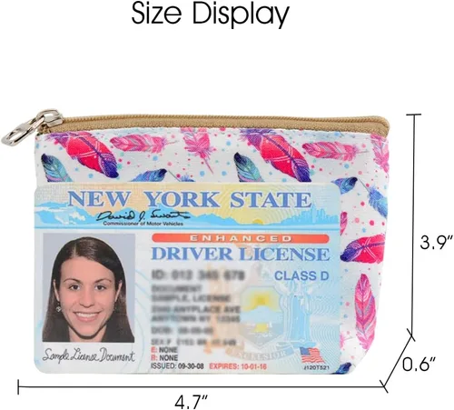 Vista 37 de Monedero para mujer y niña, diseño de monedero