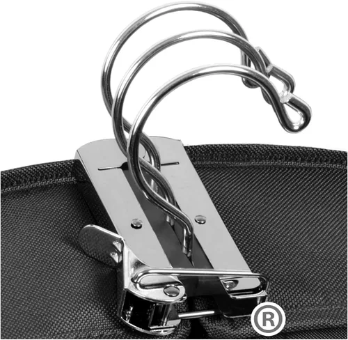 Vista 5 de WallyBags Bolsa de ropa de viaje de lujo de 60", Negro - BM1, Bolsa de ropa de viaje de lujo de 60