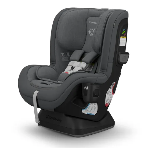 Vista 9 de UPPAbaby Rove - Asiento convertible para automóvil 2 en 1 trasero + orientado hacia adelante, instalación rápida y segura en 3 pasos, tecnología