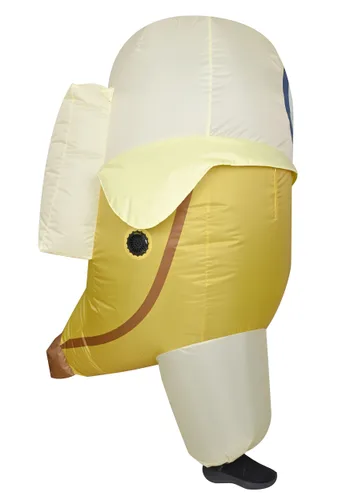 Vista 5 de Disfraz Inflable de Banana y Mantequilla de Maní Jelly Time Among Us para Niños Multicolor